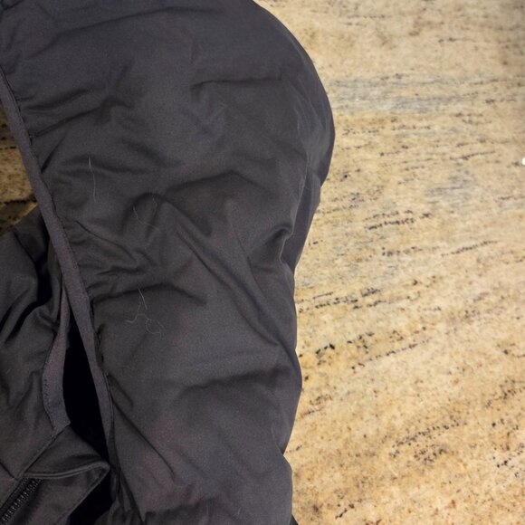 North End Loft Puffer Coat Geek Squad Logo Gray Mens Sz L - Picture 12 of 16